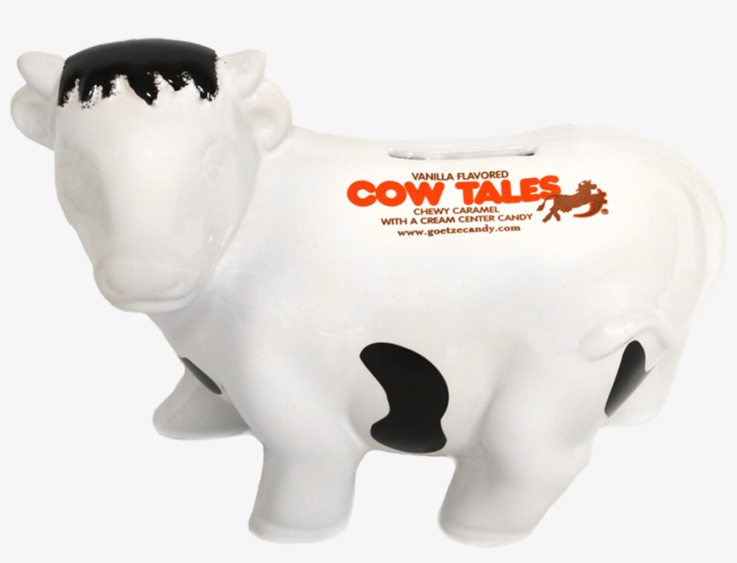 Cow Tales Ceramic Cow Coin Bank - Caramel Apple Cow Tales 36 Count - Retro Candy, transparent png download
