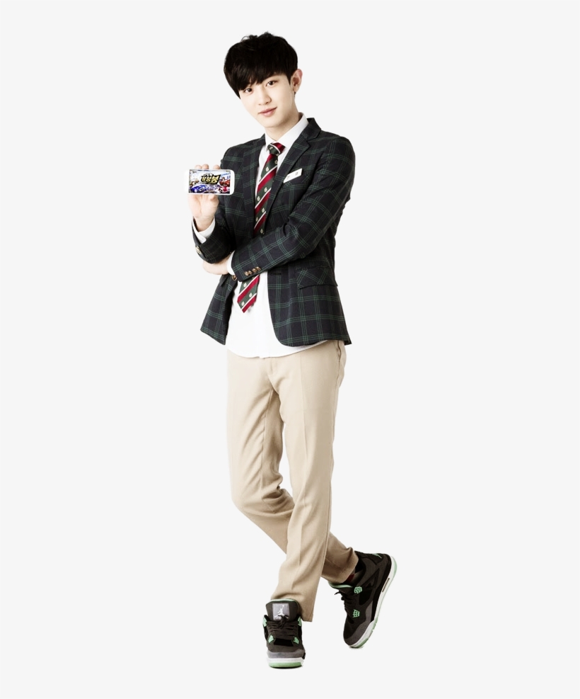 Amelindajens - Park Chanyeol School Uniform, transparent png download