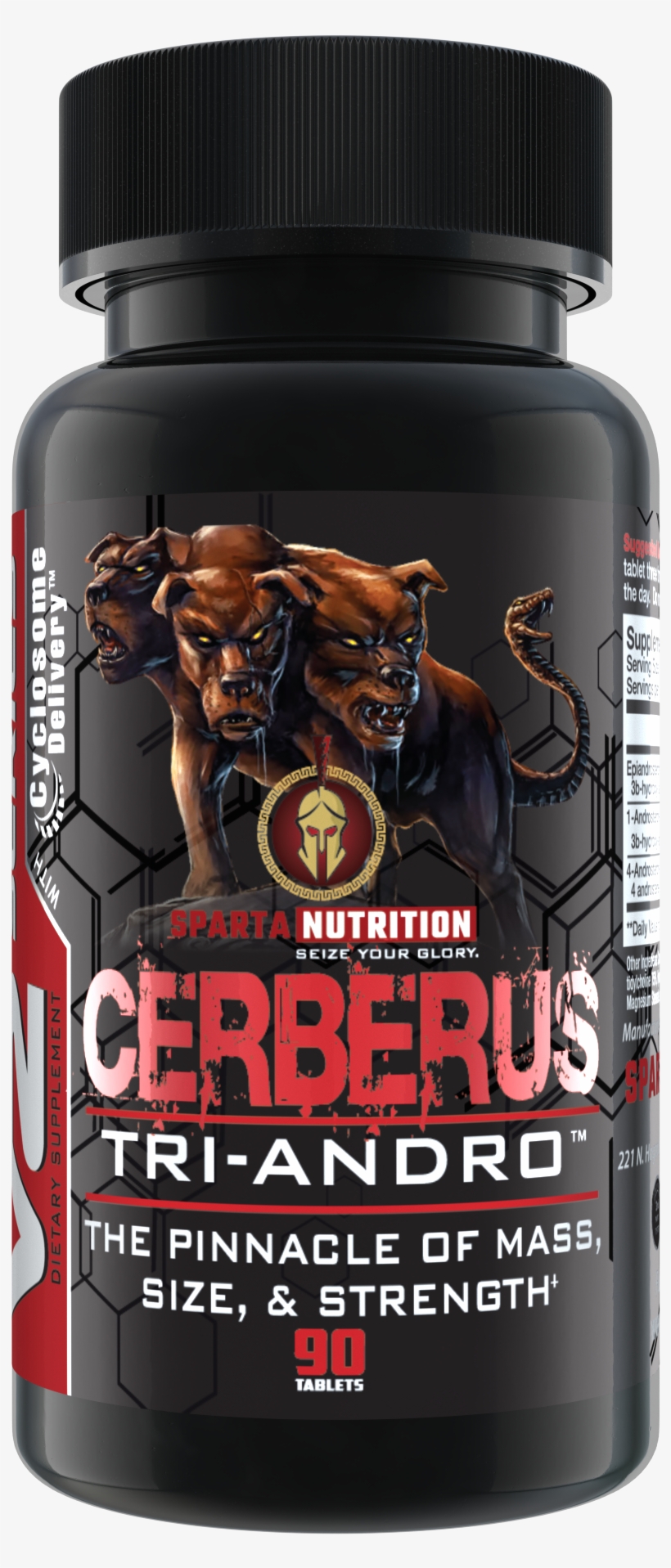 Sparta Nutrition Cerberus V2 90tabs, transparent png download