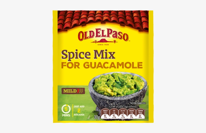 Guacamole Spice Mix Old El Paso Jalapeno & Tomato Fiery Fajita Dinner