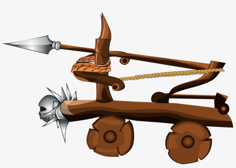 Catapult Design - Cannon, transparent png download