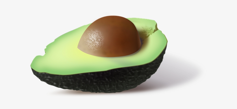 Avocado Food Green Half Nutrition Ripe See - Transparent Background Avocado Transparent, transparent png download