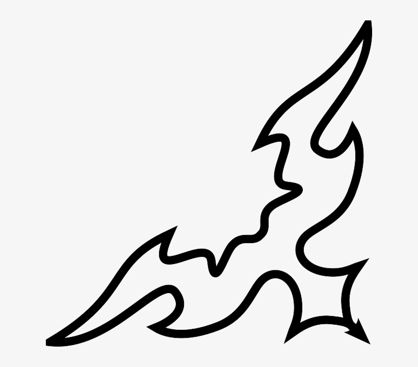 Celtic, Flourish, Corner, Tribal, Fancy - Imagenes Abstractas En Blanco Y Negro, transparent png download