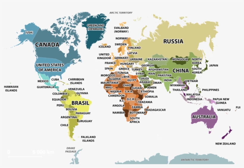 World - Gin Map Of The World, transparent png download