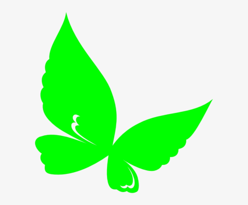 Lemon Vector Green - Green Butterfly Vector Png, transparent png download