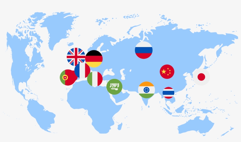 Vector World Map V2 - World Map Watercolour Painting, transparent png download