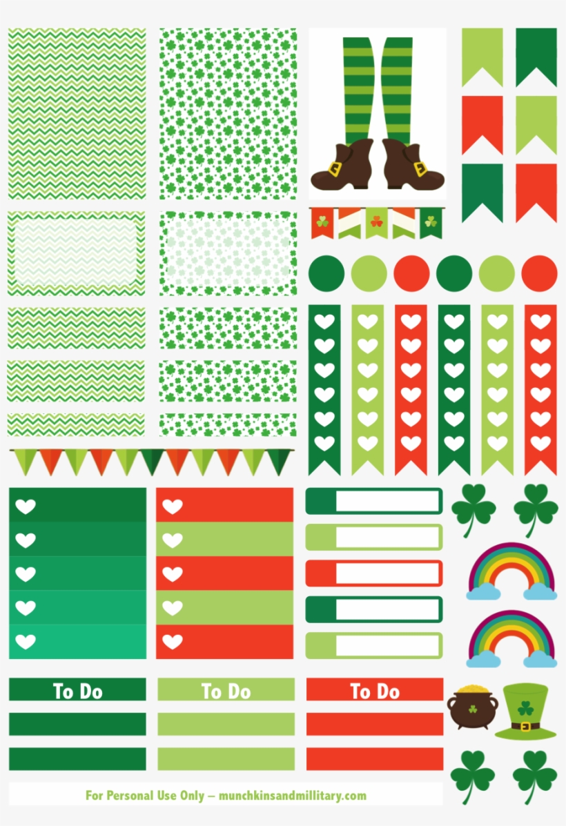 Download March Printable Erin Condren Planner Stickers 905×1,277 - Free ...