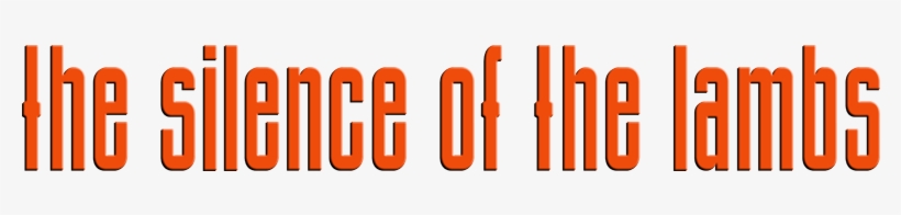 Silence Png Transparent Images - Silence Of The Lambs Movie Logo, transparent png download