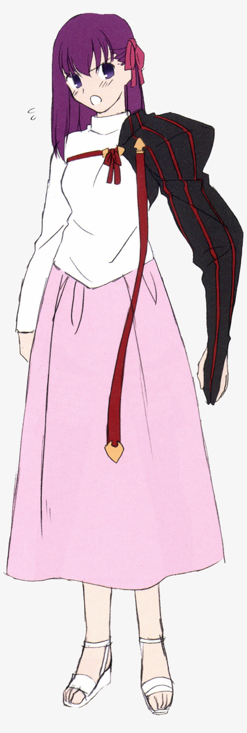 Sakura Magecraft Combat Mystic Code Uniform - Sakura Matou Fate Hollow Ataraxia, transparent png download