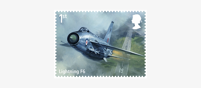 Lightning F6 Stamp - Raf Stamps, transparent png download