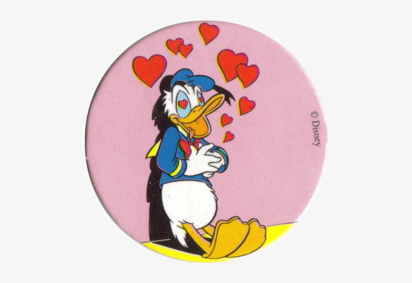 Donald Duck Love Quotes - Donald Duck Love Eyes, transparent png download