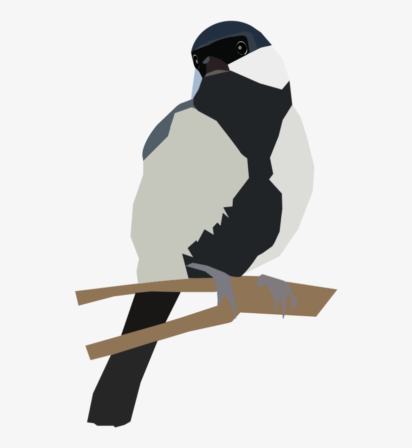 Japanese Tit On A Twig - Icon, transparent png download