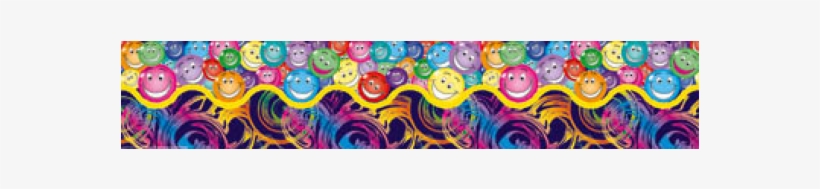 Swirls And Smiles - Handprints Kids Art Pop Apart Border, transparent png download