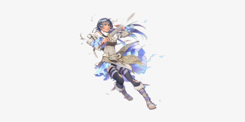 Athena Borderland Sword Btlface D - Fire Emblem Heroes Athena, transparent png download