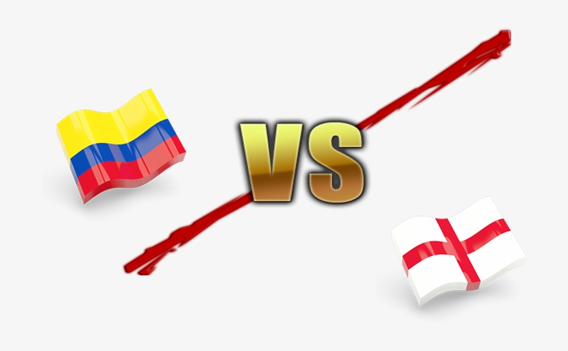 Fifa World Cup 2018 Colombia Vs England Png File - England Vs Croatia Live, transparent png download