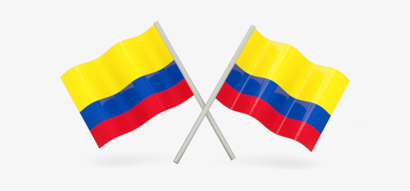 Colombia Flags Icon Png - Dominican Republic Flag Png, transparent png download