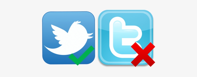 Le Nouveau Logo De Twitter Et L'ancien - Twitter Bootstrap3 For Ladies, transparent png download