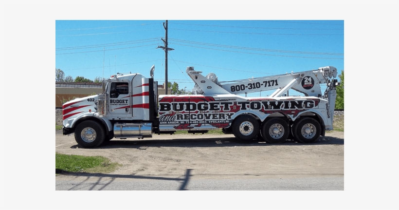 Tow Truck - Trailer Truck, transparent png download