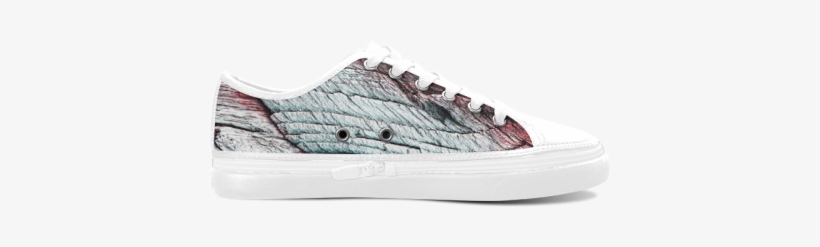Wood Texture Women's Canvas Zipper Shoes - Skate Shoe, transparent png download