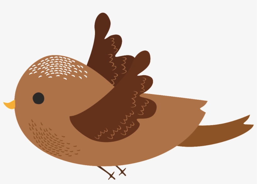 Hand Painted Bird Free Buckle Bird Png - Bird, transparent png download