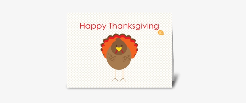 Happy Thanksgiving Turkey Greeting Card - Thanksgiving Greeting Card Turkey, transparent png download
