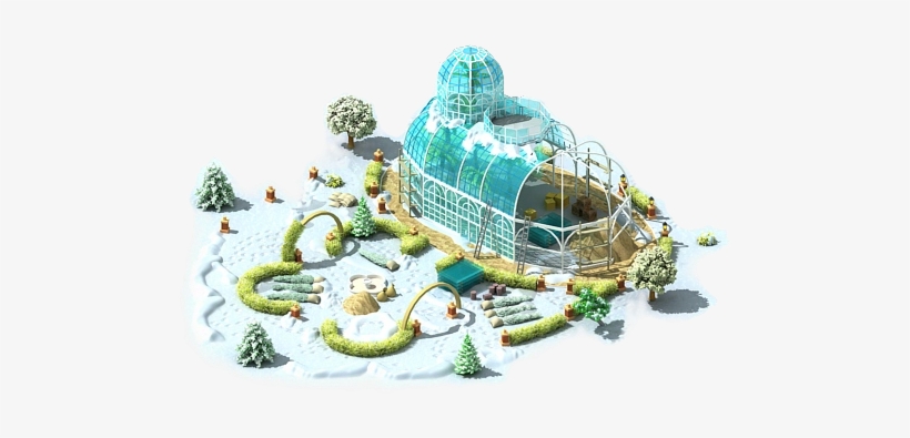 Winter Greenhouse L1 - Scale Model, transparent png download