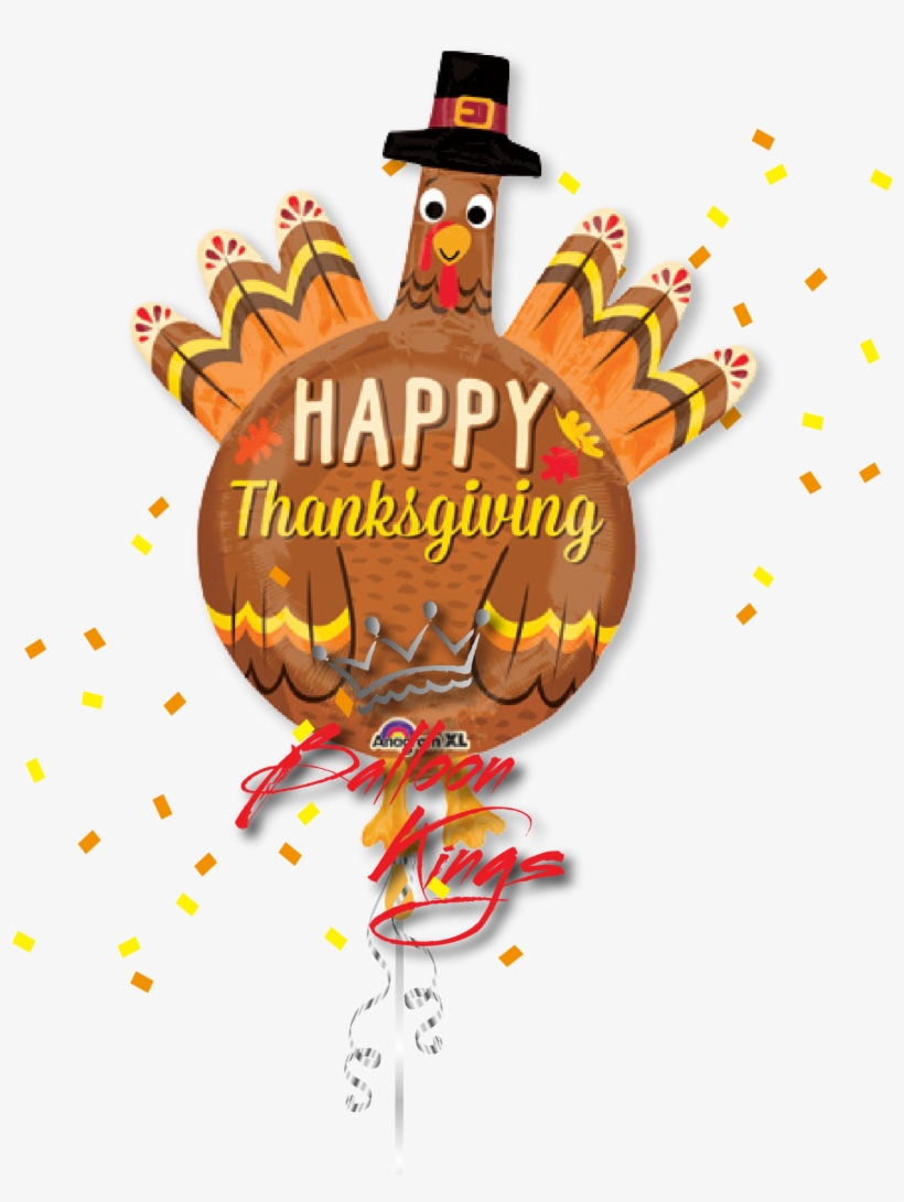 Pilgrim Turkey - Giant Turkey Balloon, transparent png download