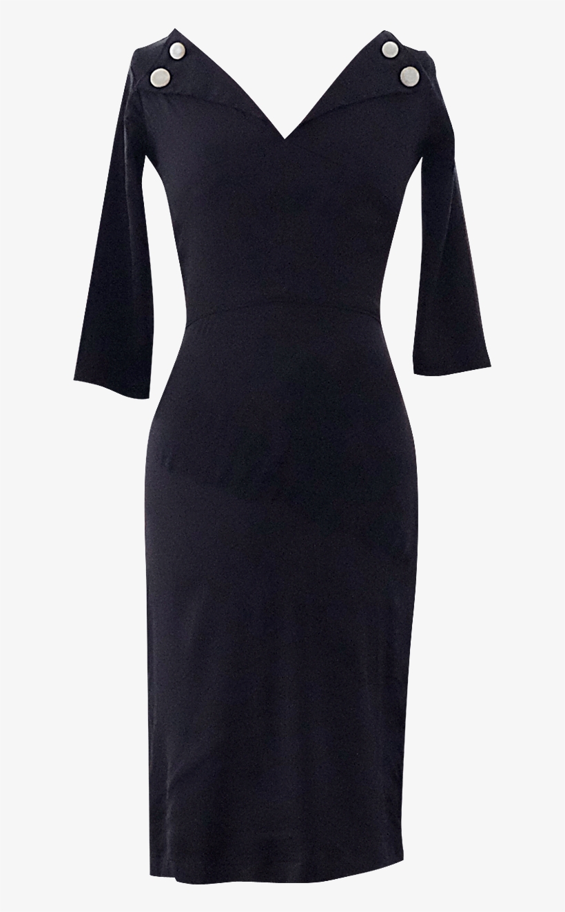 Funeral Dress By British Steele - Black Dress For Funeral, transparent png download