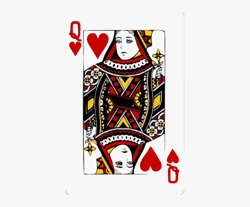 How To Set Use Queen Of Hearts Clipart, transparent png download