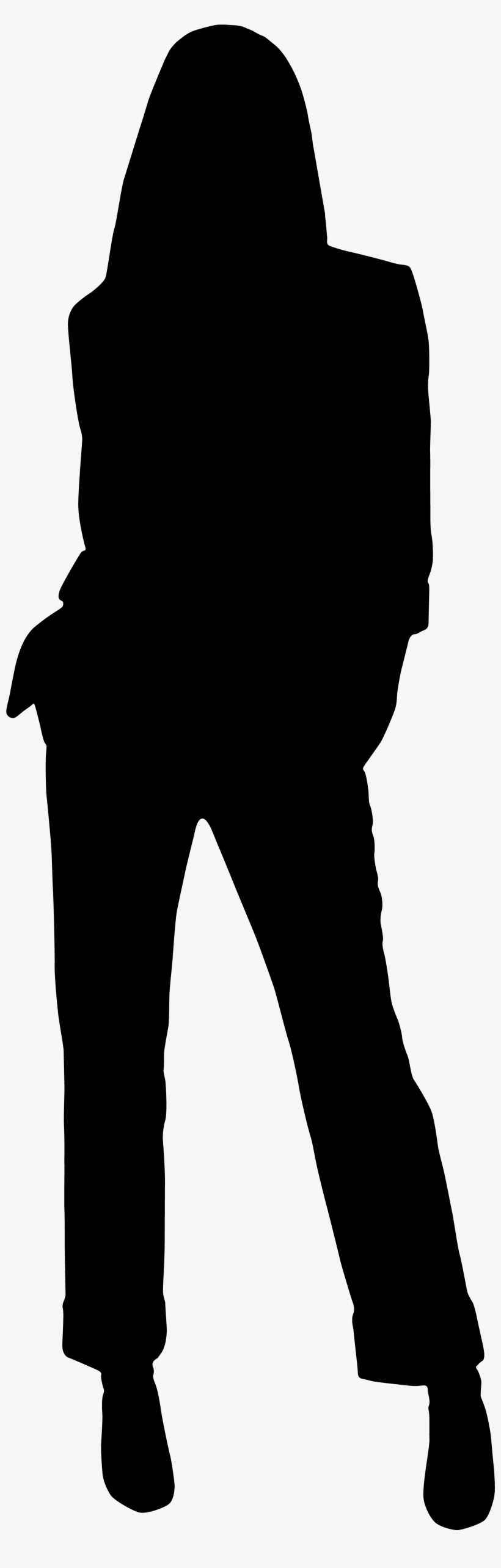 Female Silhouette Clipart Png, transparent png download