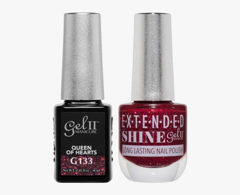 Queen Of Hearts G133 Gel Nail Polish - Gel Ii Soak-off Gel Polish Sky Blue 0.47 Ounce, transparent png download