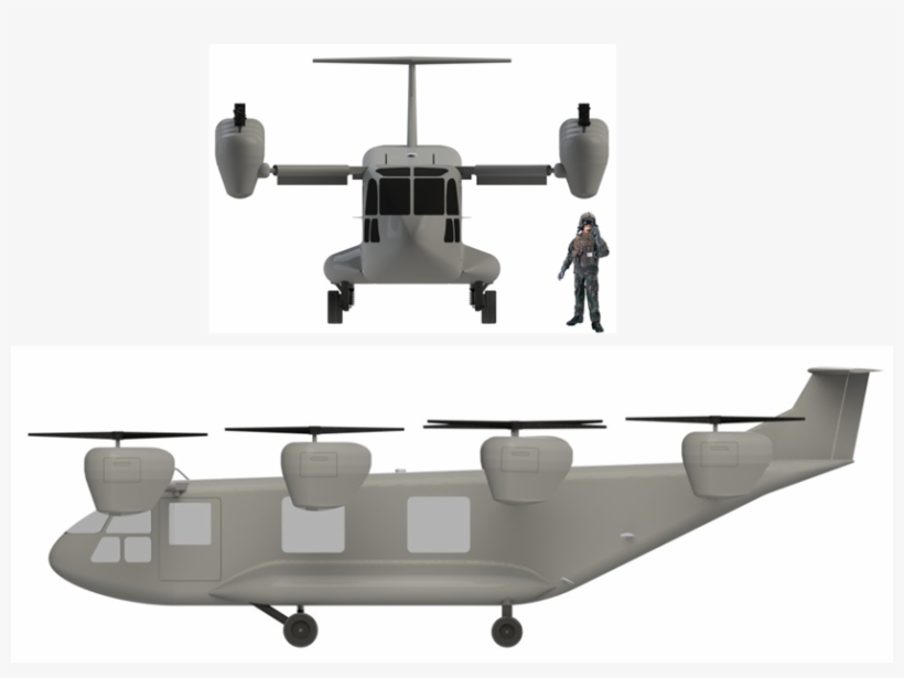 Black Knight Transformer - Helicopter, transparent png download