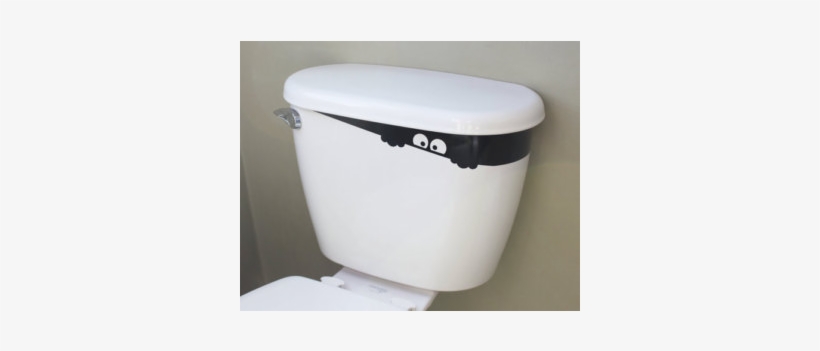 Peeking Monster Toilet - Bathroom, transparent png download
