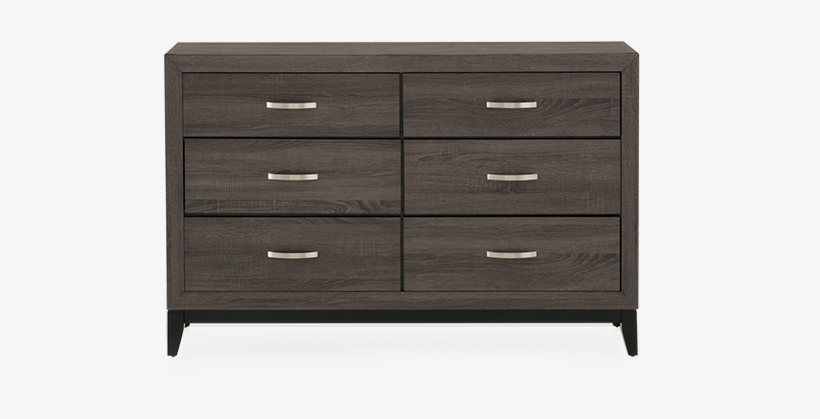Image For Grey 6-drawer Dresser From Brault & Martineau - Chest Of Drawers, transparent png download