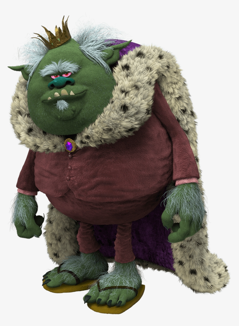 King Gristle Sr - Trolls King Gristle Sr, transparent png download
