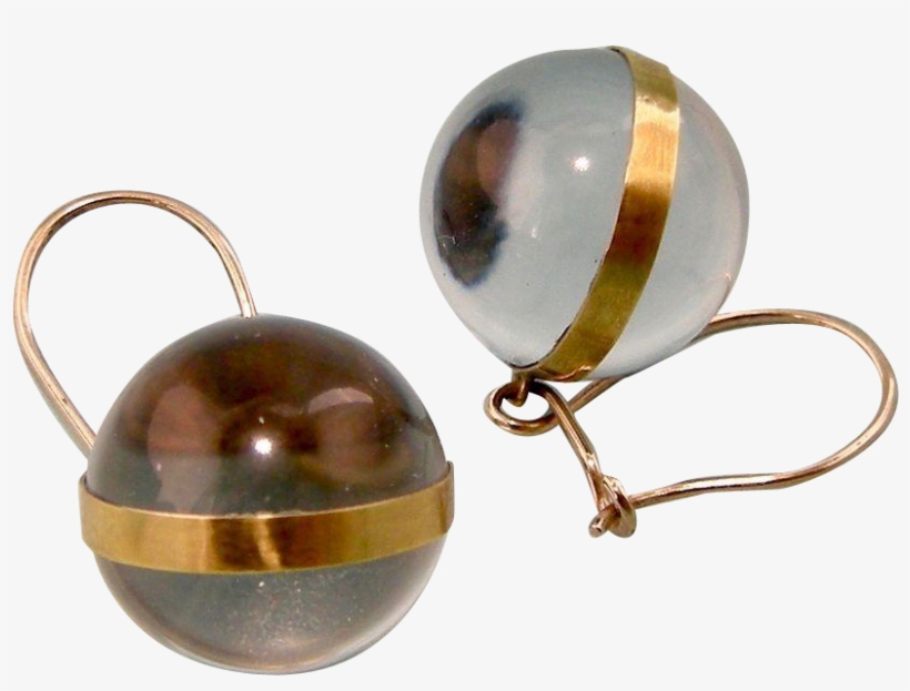 Brilliant Pools Of Light Earrings, Large Rock Crystal - Jewellery, transparent png download