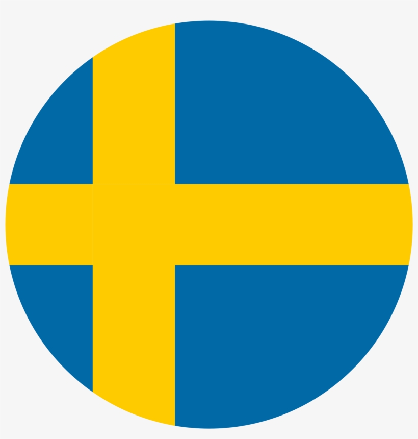 Open - Sweden Flag Svg Icon, transparent png download