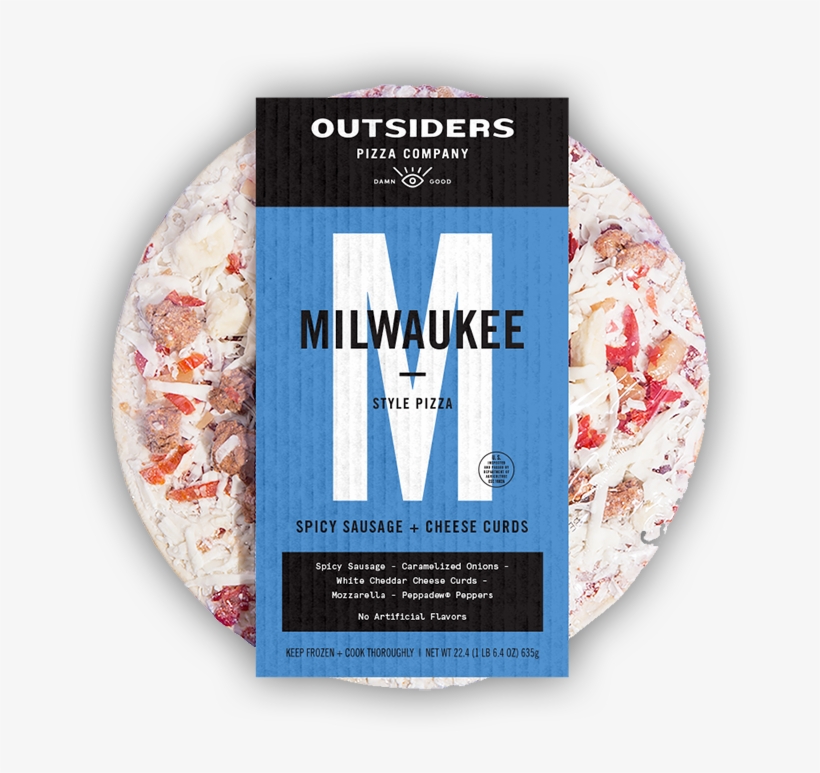 Milwaukee Style Pizza - Outsiders Pizza, transparent png download