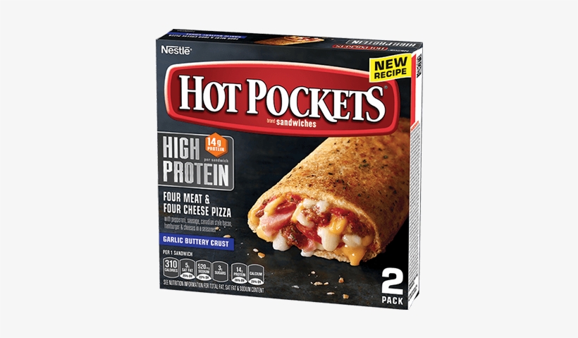 Four Meat &amp - High Protein Hot Pocket, transparent png download