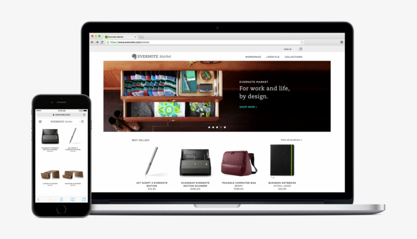 Evernote-market - Operating System, transparent png download