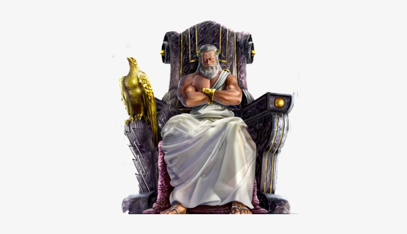 Zeus - Zeus En El Monte Olimpo, transparent png download