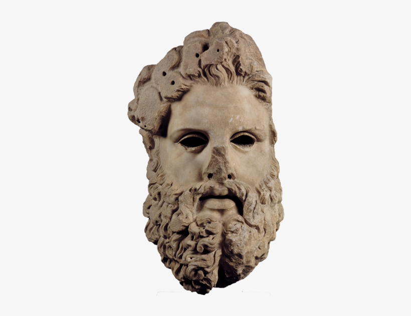 Position In The Museum - Greek Statue Head Png, transparent png download