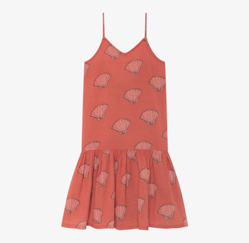 The Animals Observatory Mouse Kids Dress Shells - The Animals Observatory Mouse Dress, transparent png download