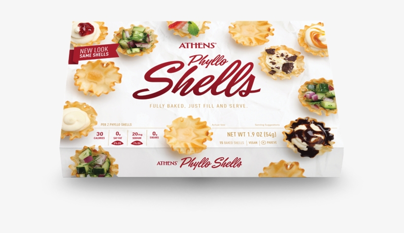 Beet-nut Phyllo Cups - Shrimp Salad, transparent png download