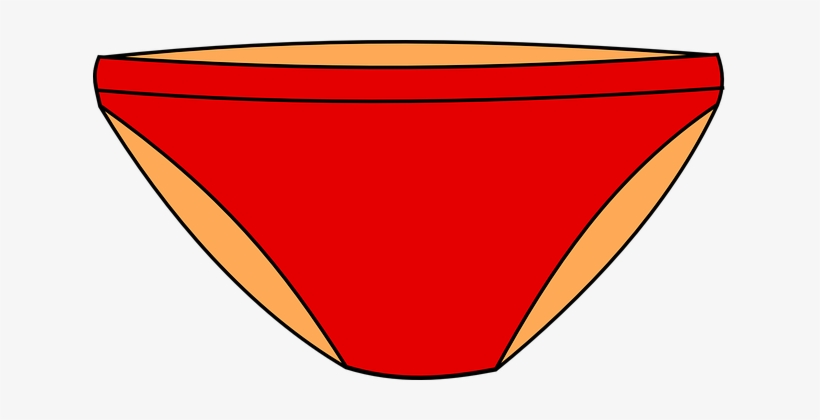 Underwear Panty Panties Female Sexy Linger - Red Underwear Clipart Transparent, transparent png download