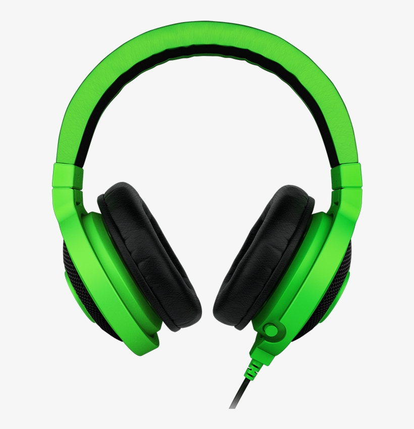 Image Gallery - Razer Kraken Pro - Green Analog Gaming Headset, transparent png download