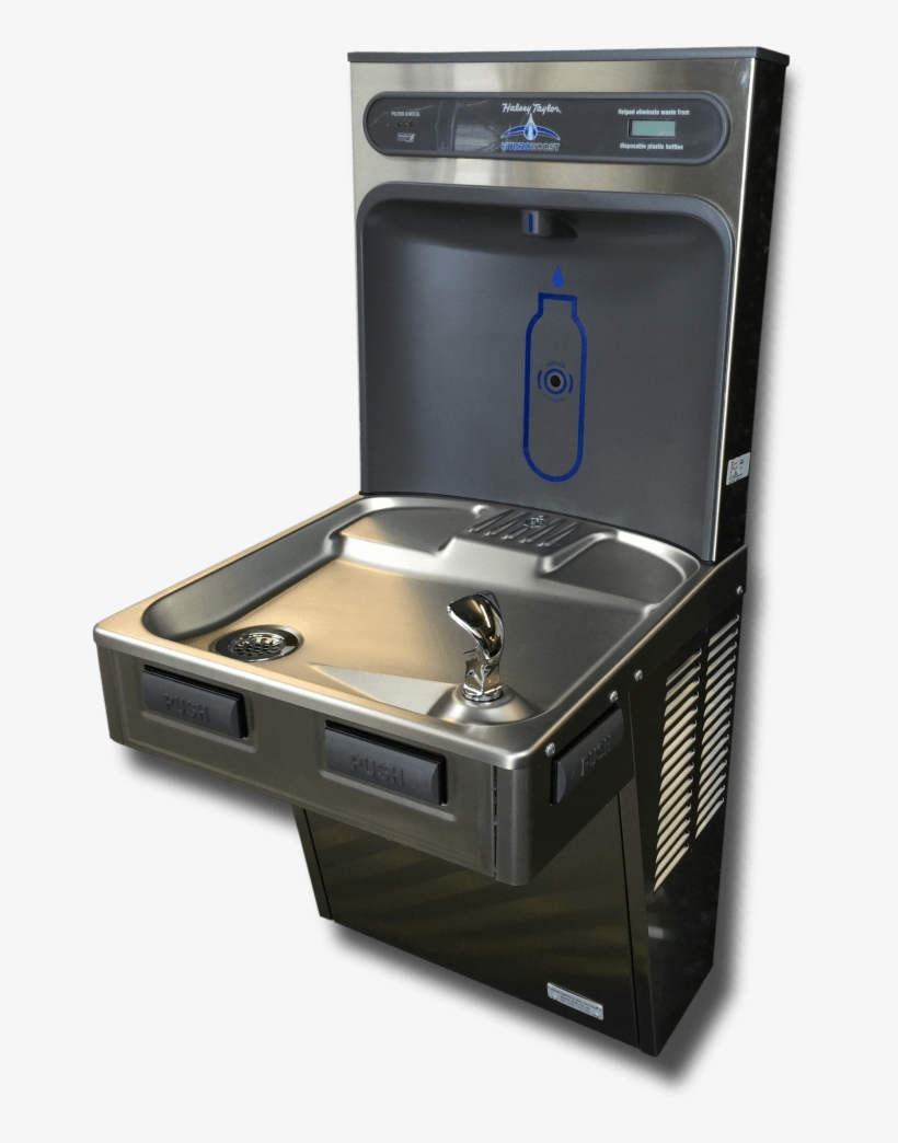 Halsey Taylor Hthb Hac8ss Wf Wall Mounted Drinking - Espresso Machine, transparent png download