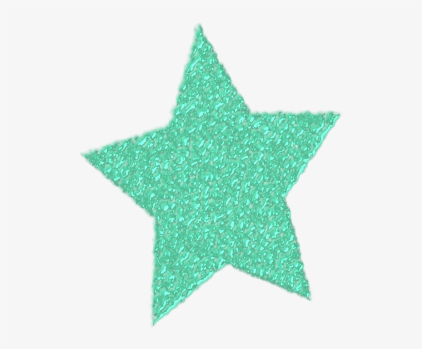 Green Glitter Christmas Ornament Star Christmas Day - Christmas Day, transparent png download