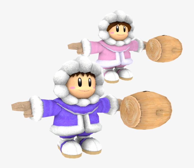 Download Zip Archive - Super Smash Bros Ice Climbers Models, transparent png download
