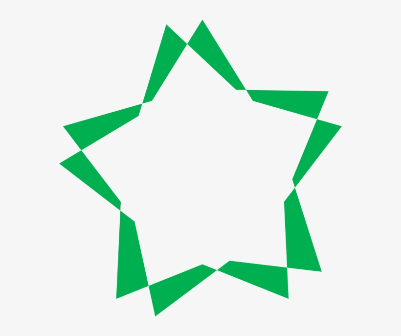 Amazingtlm Green Star - Portable Network Graphics, transparent png download